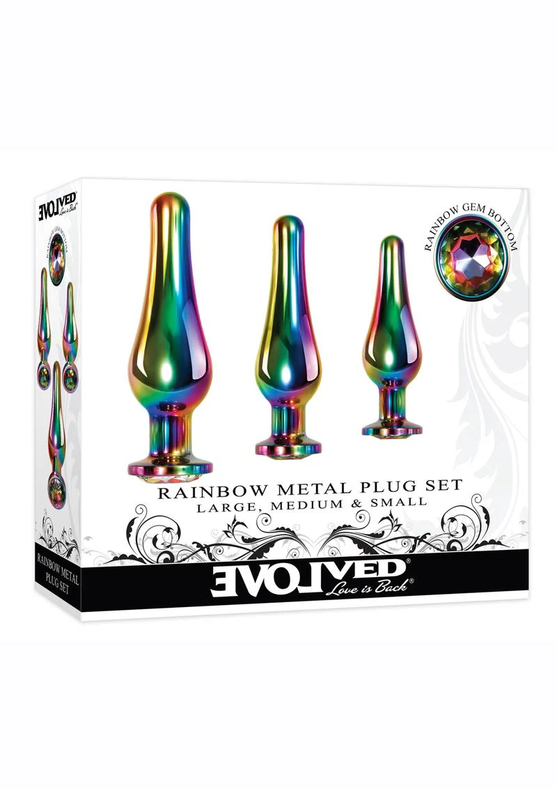 Rainbow Metal Plug Set - Image 4