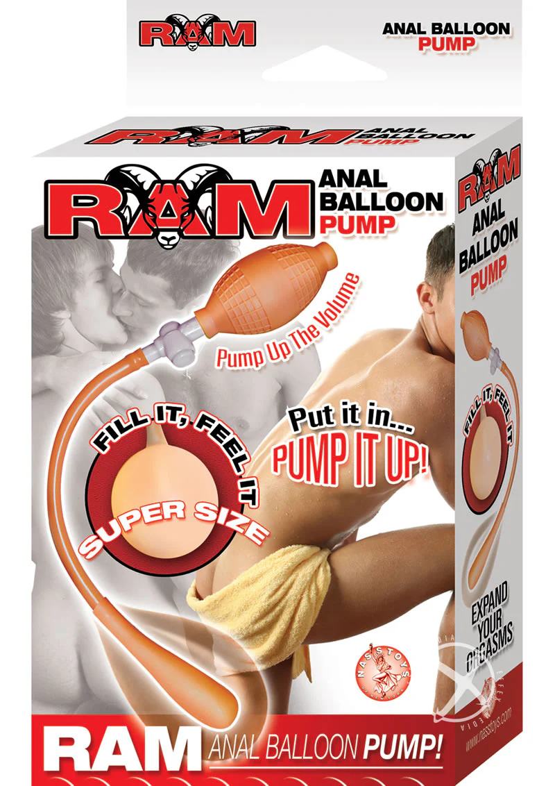 RAM Anal Balloon Pump Expandable Inflatable Anal Toy for Pleasure - Image 4