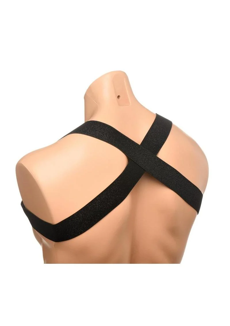 Rave Harness Elastic Chest Harness With Arm Bands - Image 2