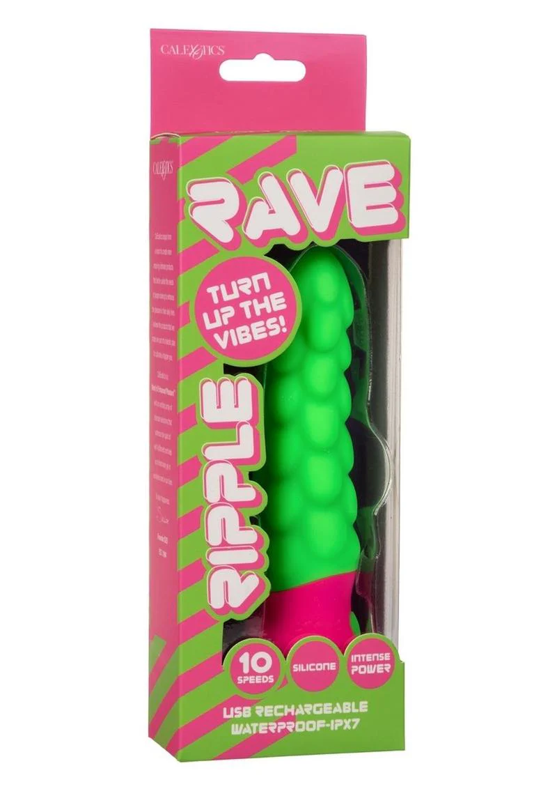 Rave Ripple Rechargeable Silicone Vibrator - Image 4