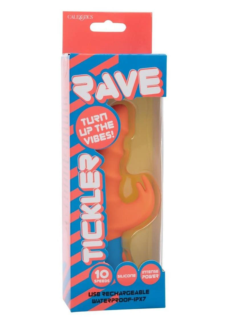 Rave Tickler Rechargeable Rabbit Vibrator - Image 4