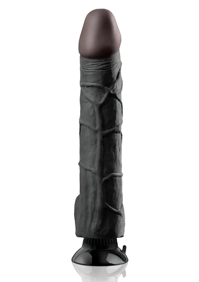 Real Feel Deluxe No. 12 Wallbanger Vibrating Dildo - Image 2