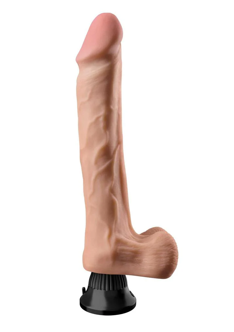 Real Feel Deluxe No. 12 Wallbanger Vibrating Dildo - Image 3