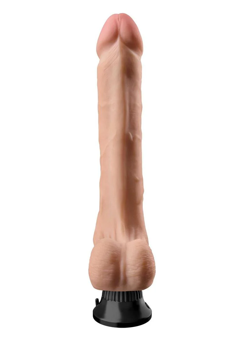 Real Feel Deluxe No. 12 Wallbanger Vibrating Dildo - Image 4