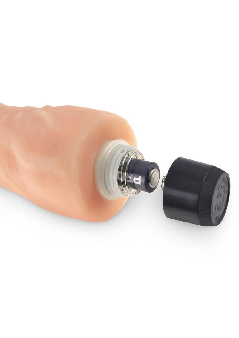 Real Feel No. 9 Vibrating Dildo With Realistic FantaFlesh Material - Image 2