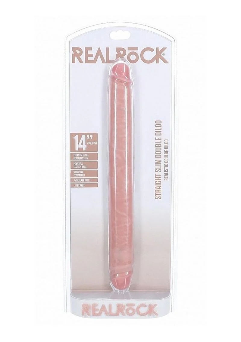 Real Rock Realistic Skin Slim Double Ended Dong - Image 13