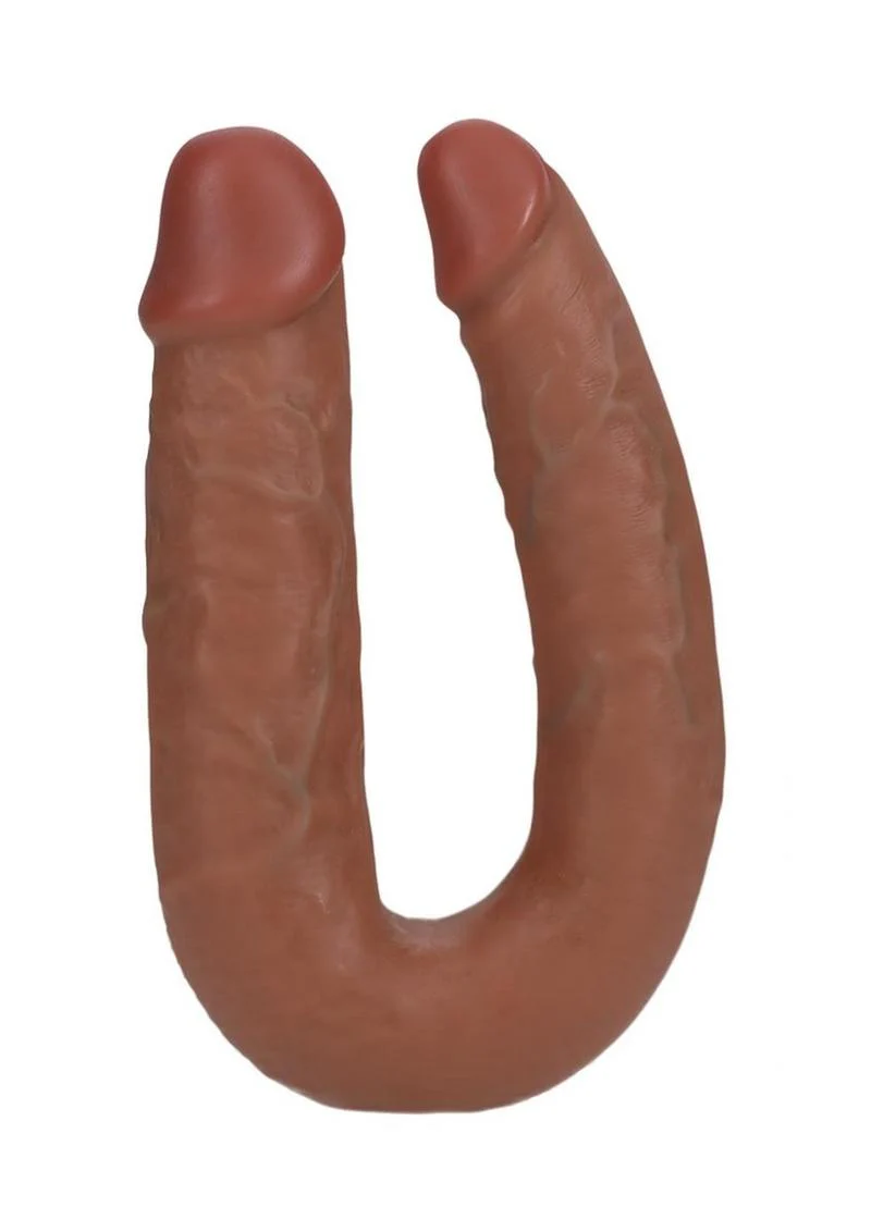 Real Rock U-Shaped Realistic Skin Double Dildo - Image 10