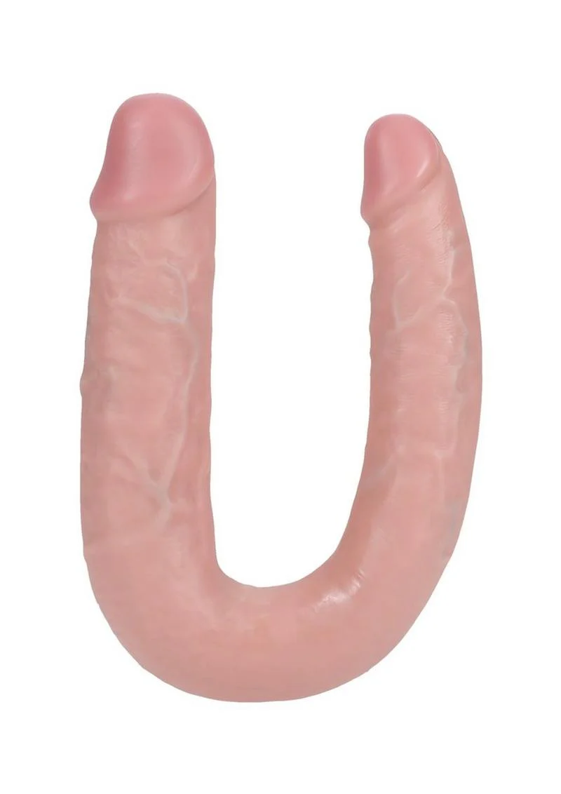 Real Rock U-Shaped Realistic Skin Double Dildo - Image 7