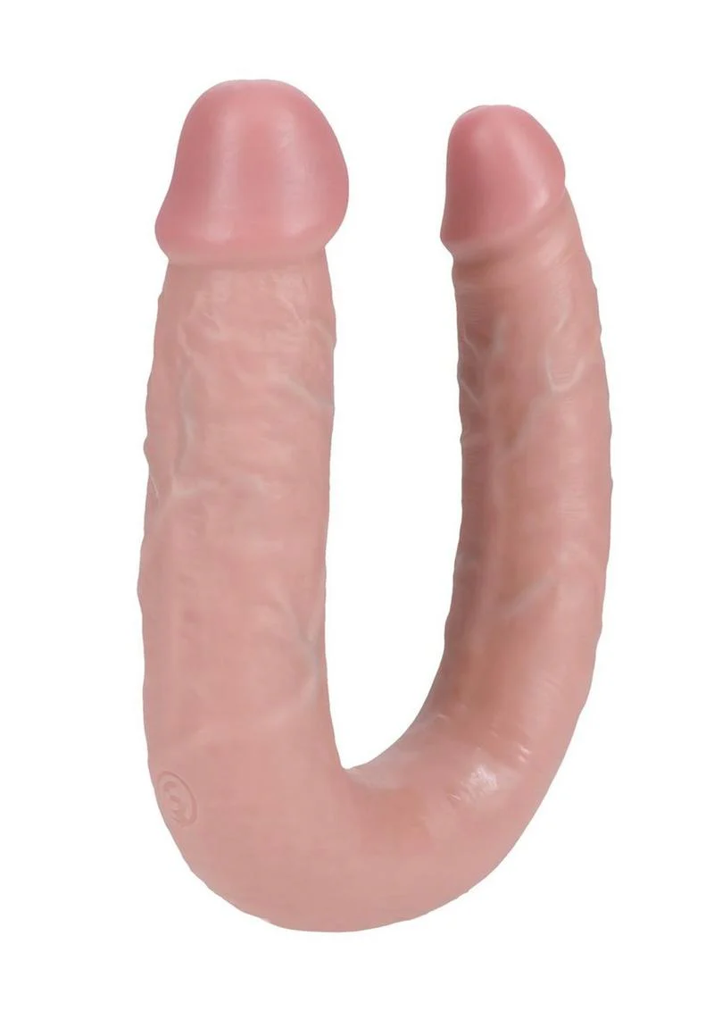 Real Rock U-Shaped Realistic Skin Double Dildo - Image 9