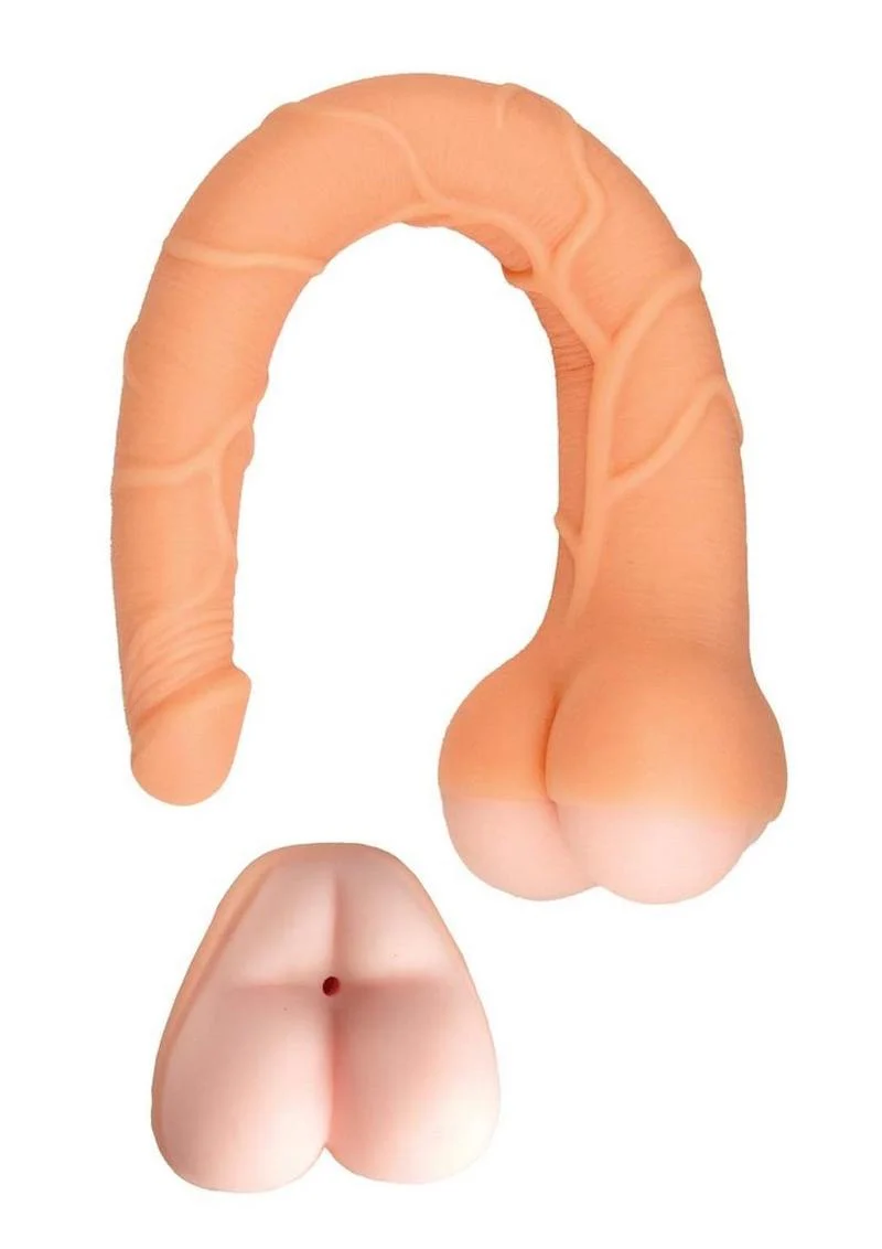 RealCocks 14 Inch 3-in-1 Masturbator Lifelike Dildo And Penis Sleeve - Image 3