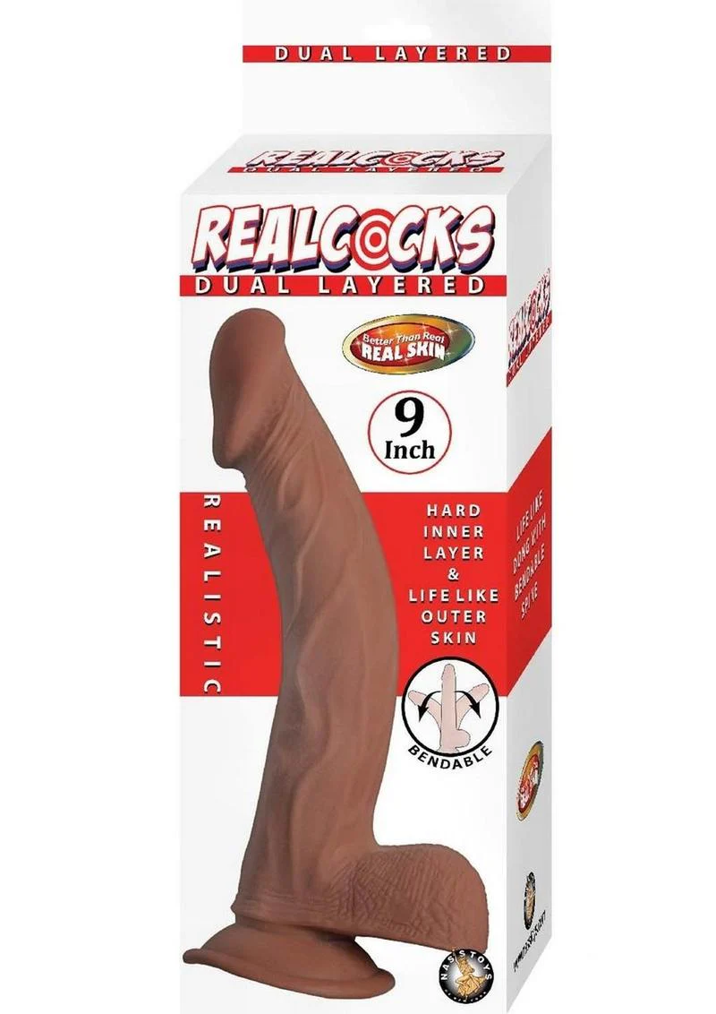 Realcocks Dual Layered Bendable Dildo - Image 19