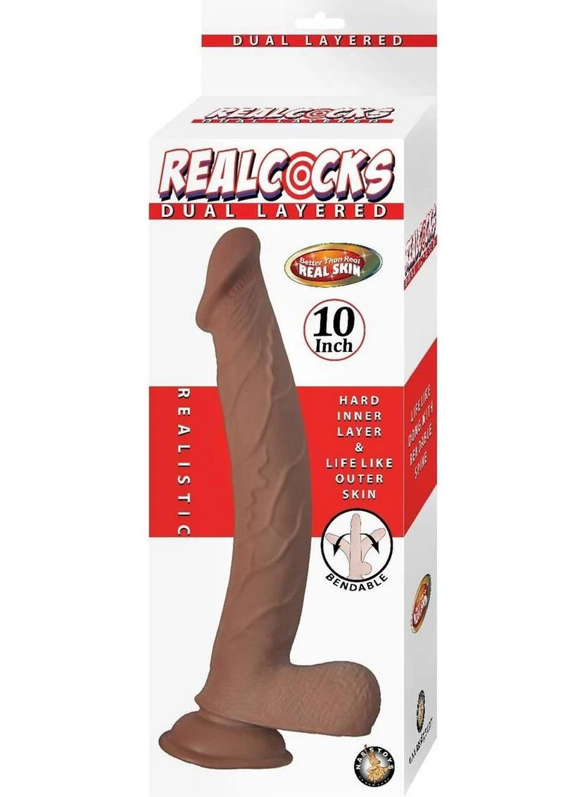 Realcocks Dual Layered Bendable Dildo - Image 24