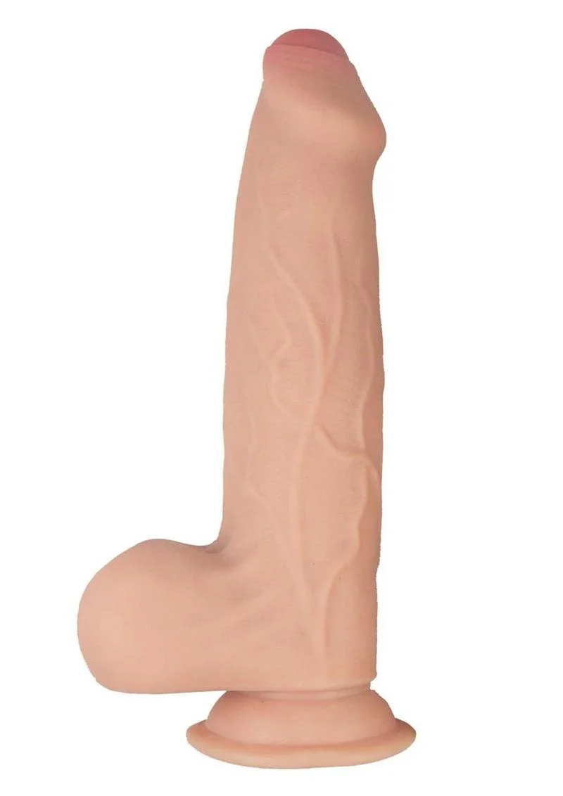 RealCocks Dual Layered Uncut Slider Thick Shaft Realistic Dildo - Image 4