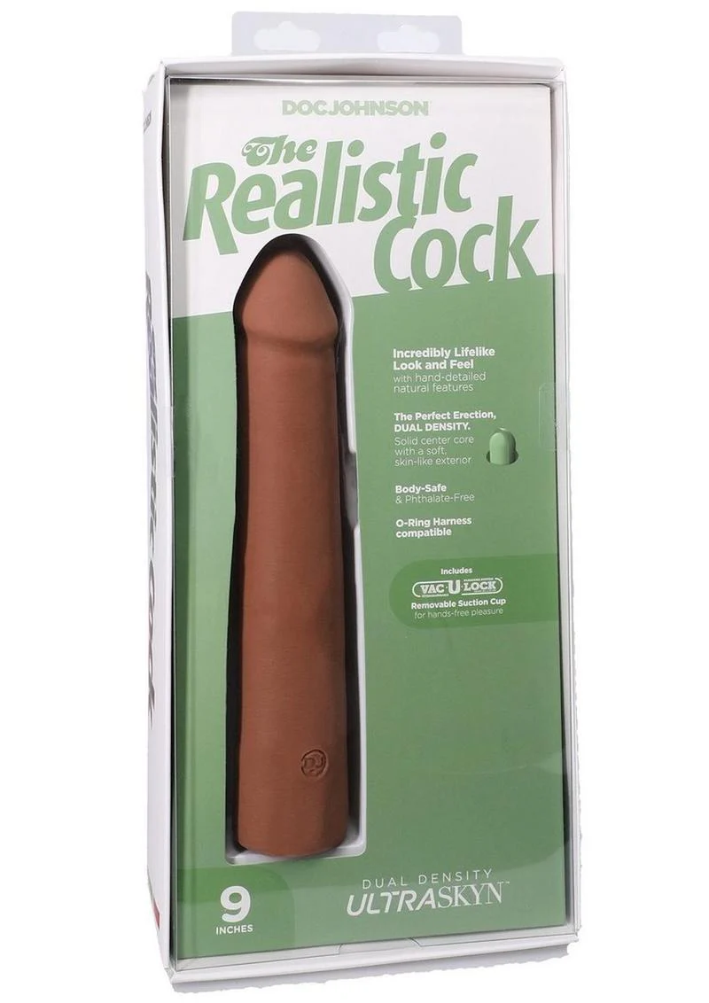 Realistic Cock Ultraskyn Removable Vac-U-Lock Suction Cup - Image 28
