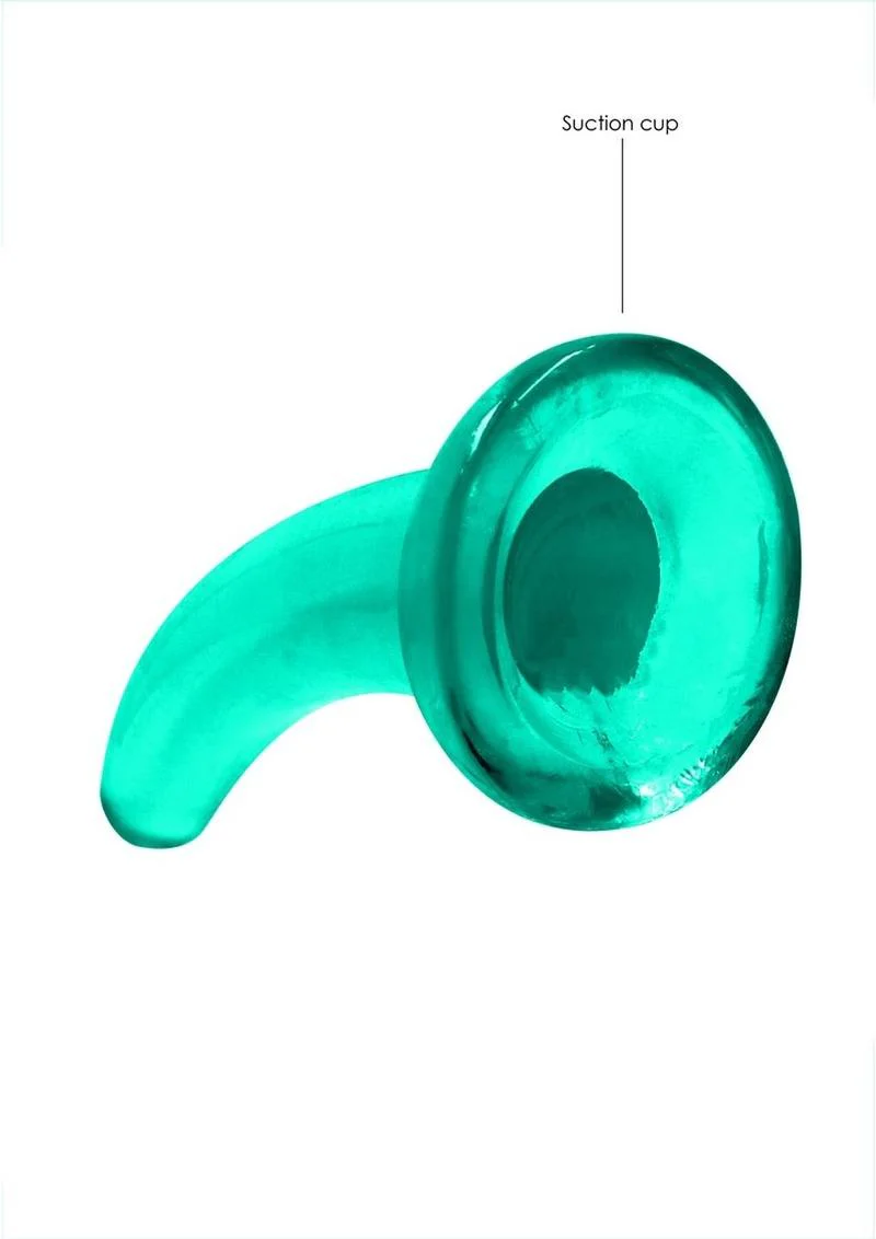 RealRock Crystal Clear Dildo with Suction Cup - Image 2