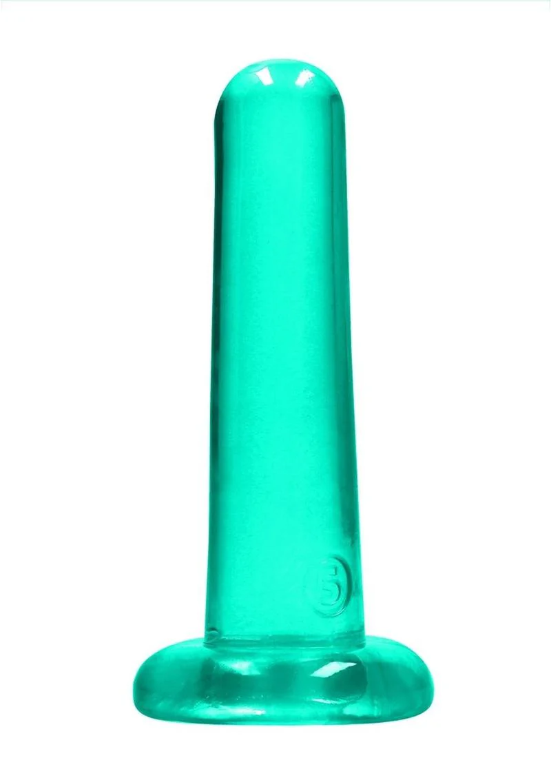 RealRock Crystal Clear Dildo with Suction Cup - Image 4