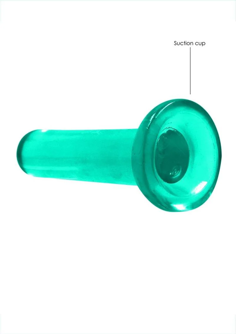 RealRock Crystal Clear Dildo with Suction Cup - Image 5