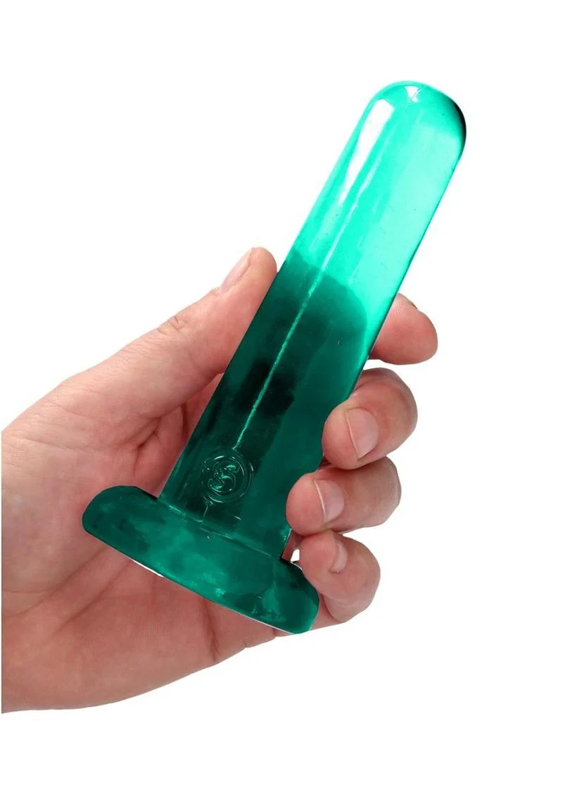 RealRock Crystal Clear Dildo with Suction Cup - Image 6