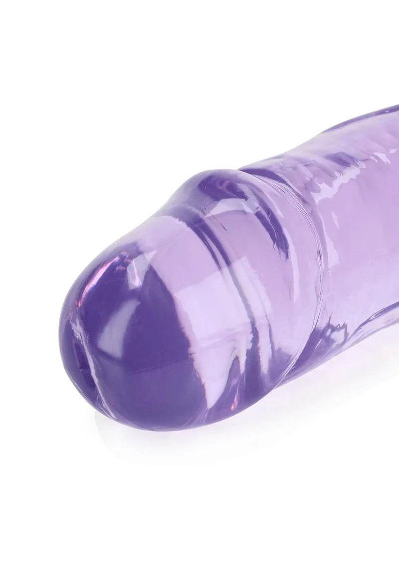 RealRock Crystal Clear Double Dong And Body-Safe Glass Dildo - Image 8