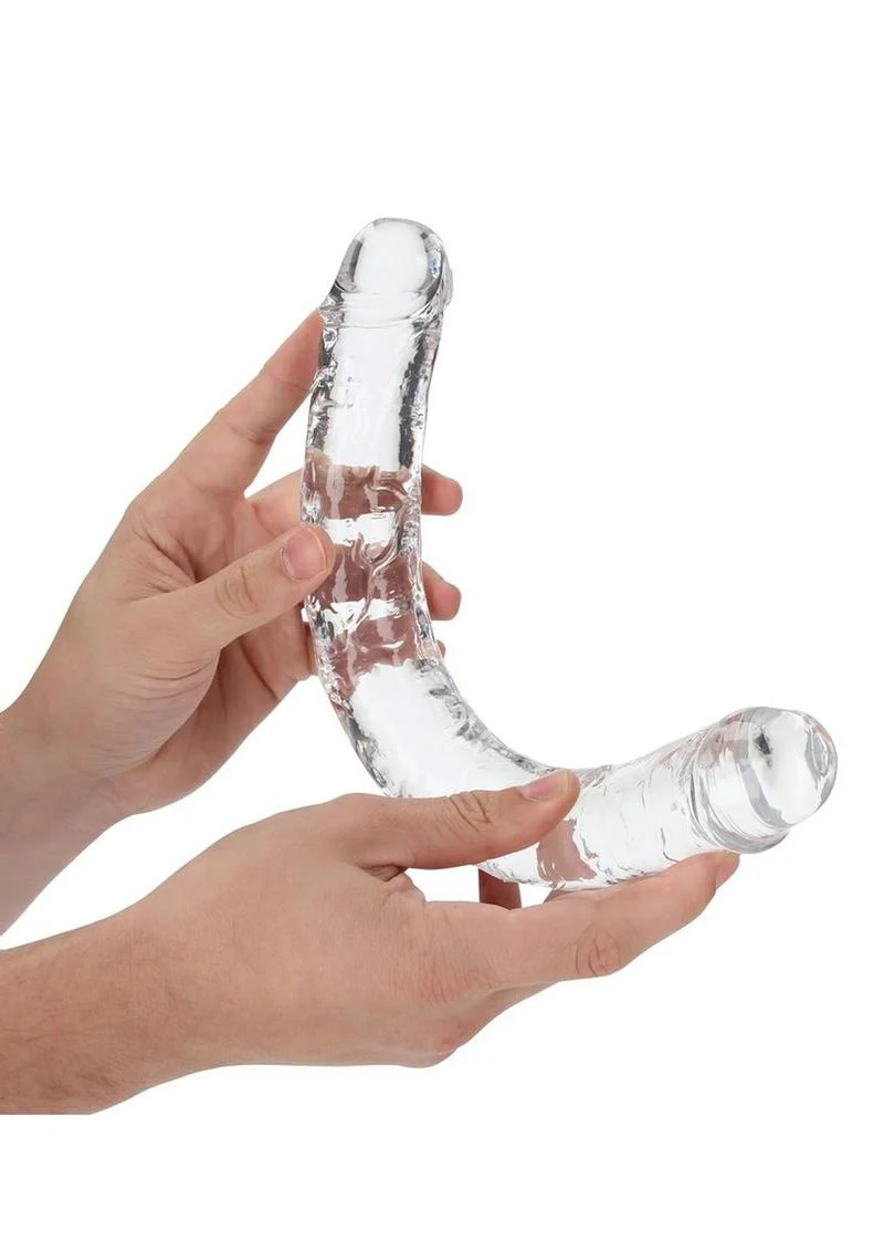 Realrock Crystal Clear Double Flexible And Safe Dong - Image 6