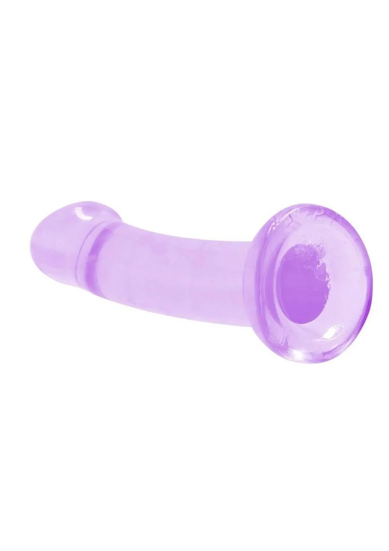 RealRock Crystal Clear Non Realistic Dildo - Image 15