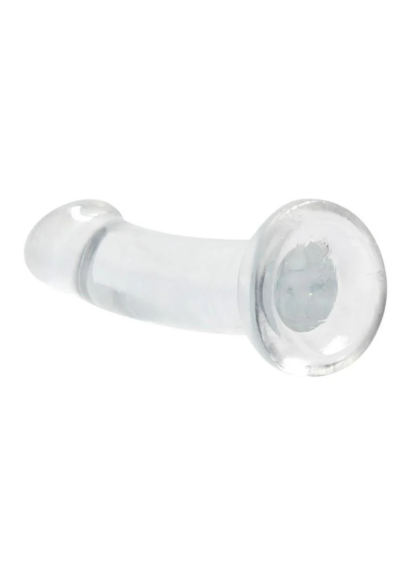 RealRock Crystal Clear Non Realistic Dildo - Image 23