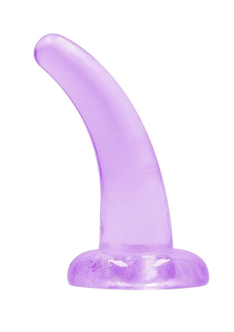RealRock Crystal Clear Non Realistic Dildo - Image 37