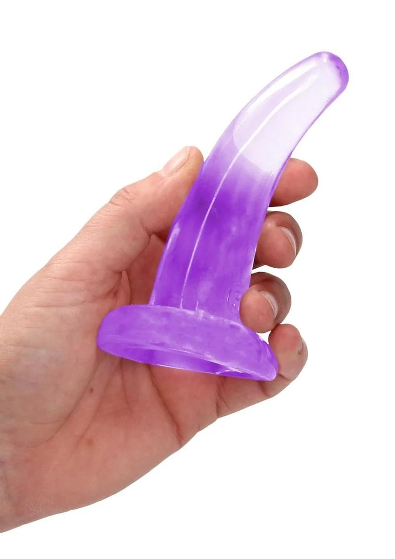 RealRock Crystal Clear Non Realistic Dildo - Image 40