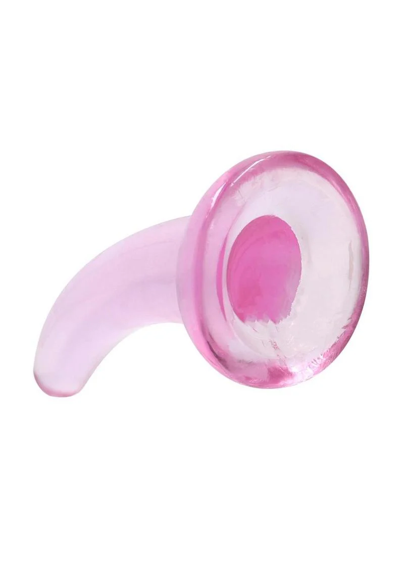 RealRock Crystal Clear Non Realistic Dildo - Image 43