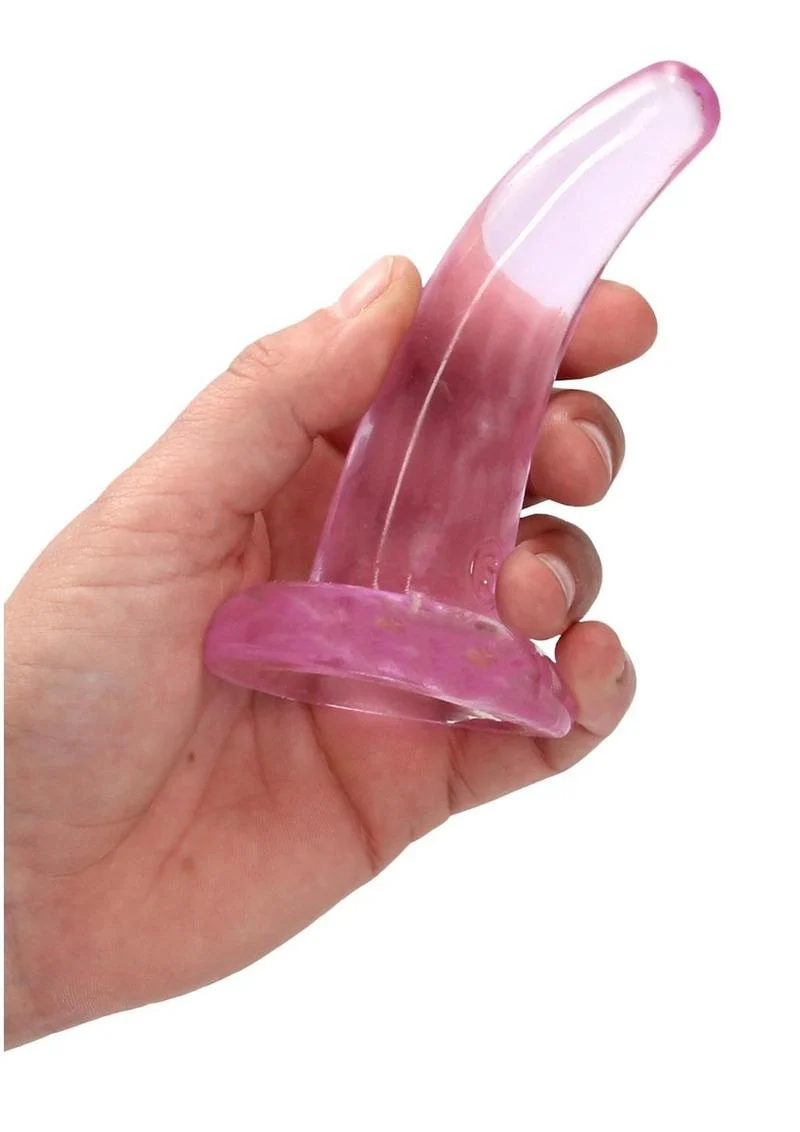 RealRock Crystal Clear Non Realistic Dildo - Image 44
