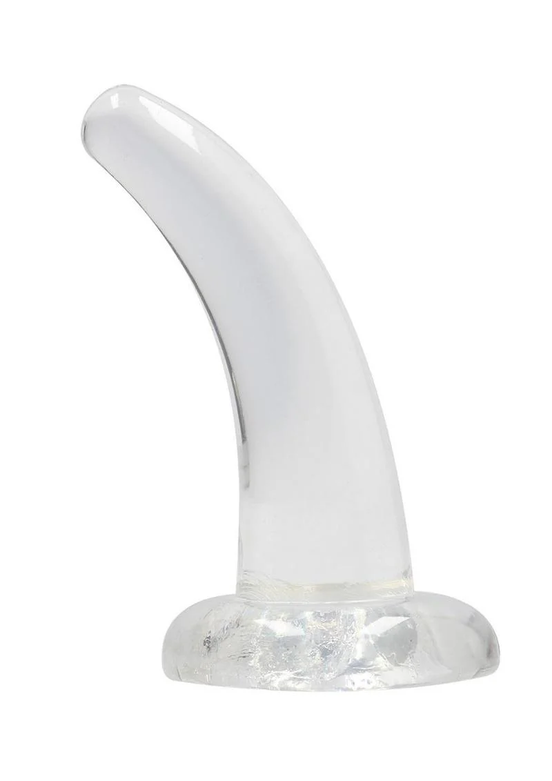 RealRock Crystal Clear Non Realistic Dildo - Image 45