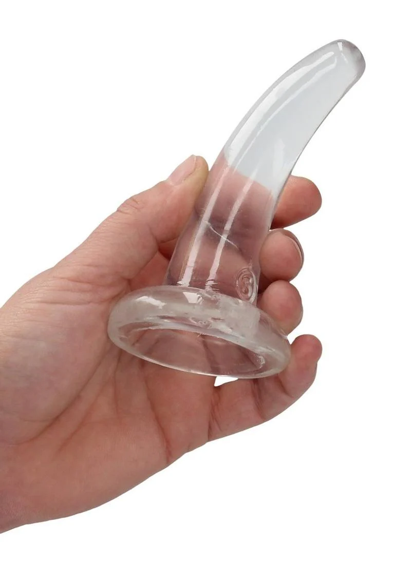RealRock Crystal Clear Non Realistic Dildo - Image 48