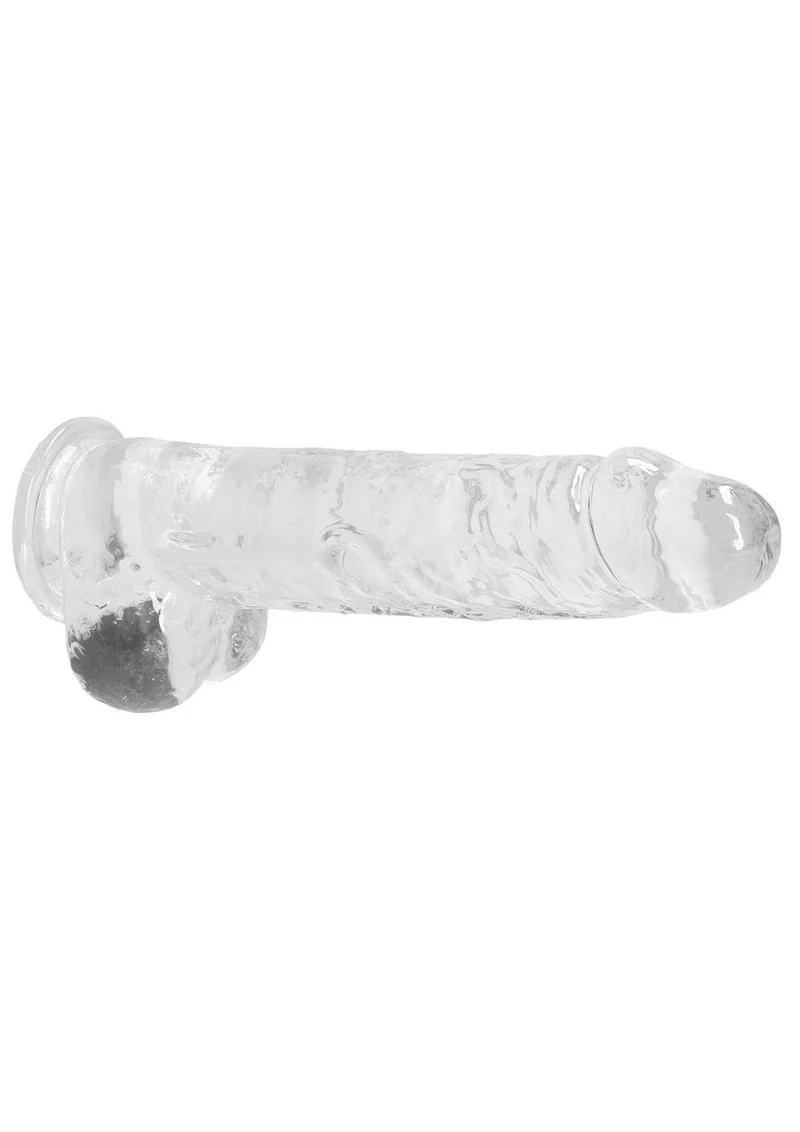 RealRock Crystal Clear Realistic Dildo - Image 11
