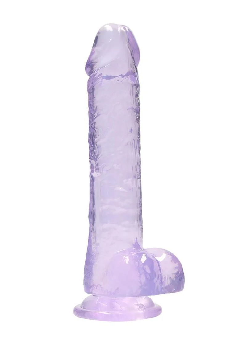 RealRock Crystal Clear Realistic Dildo - Image 13