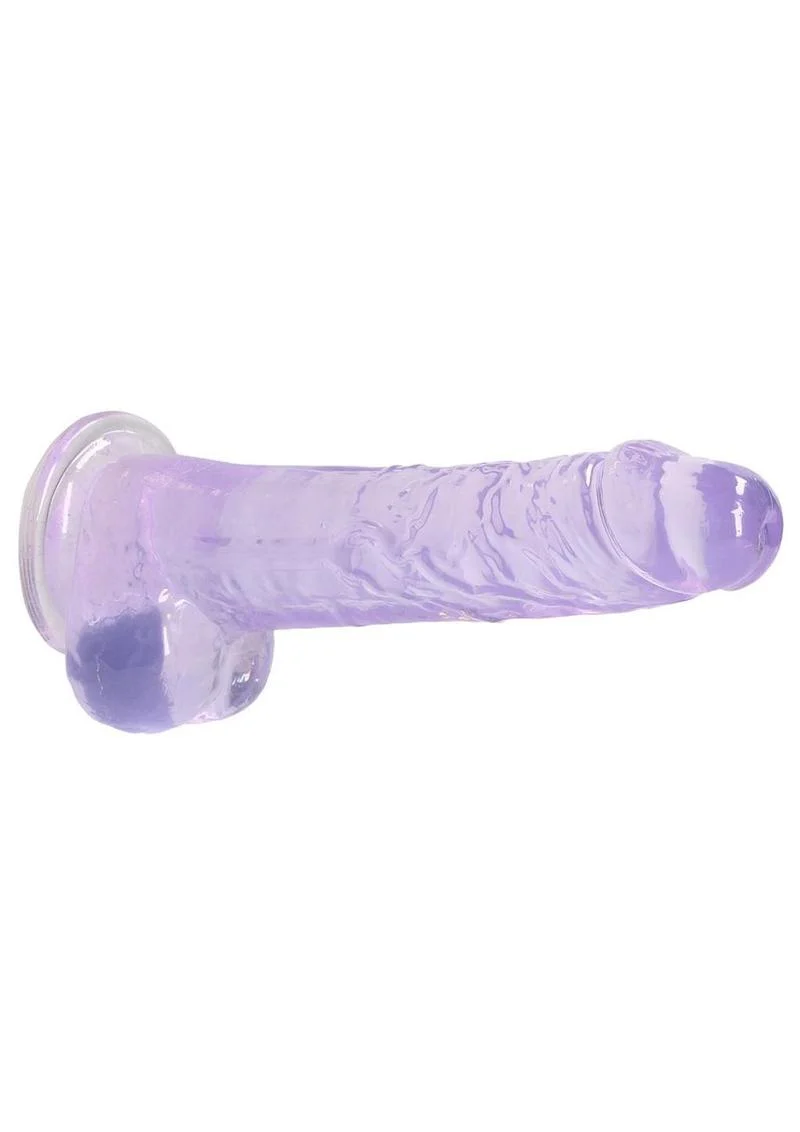 RealRock Crystal Clear Realistic Dildo - Image 15