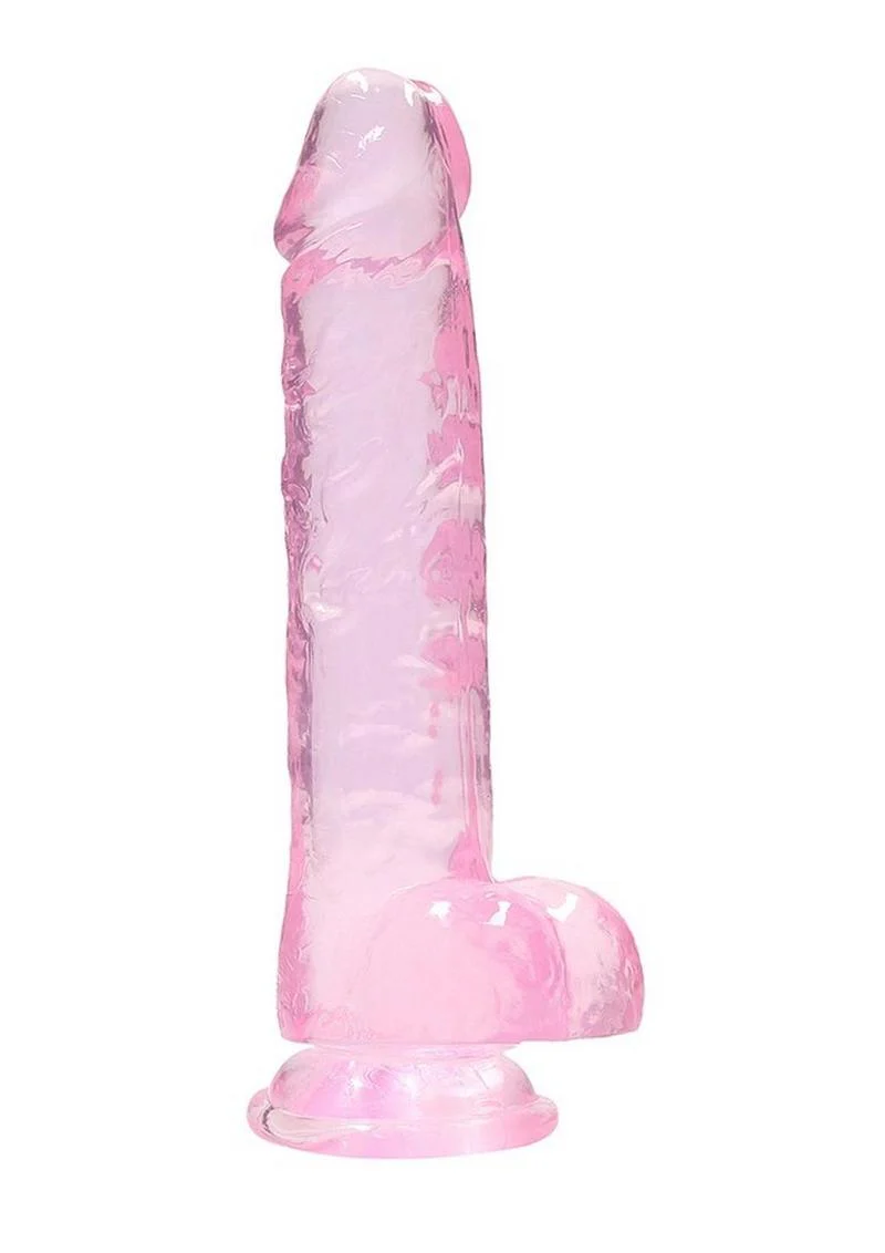 RealRock Crystal Clear Realistic Dildo - Image 17