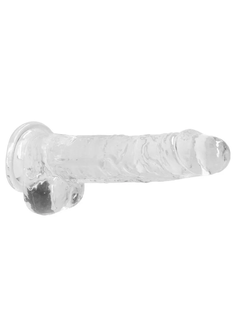 RealRock Crystal Clear Realistic Dildo - Image 23