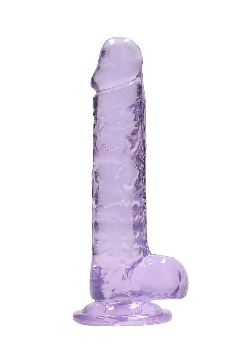 RealRock Crystal Clear Realistic Dildo - Image 25