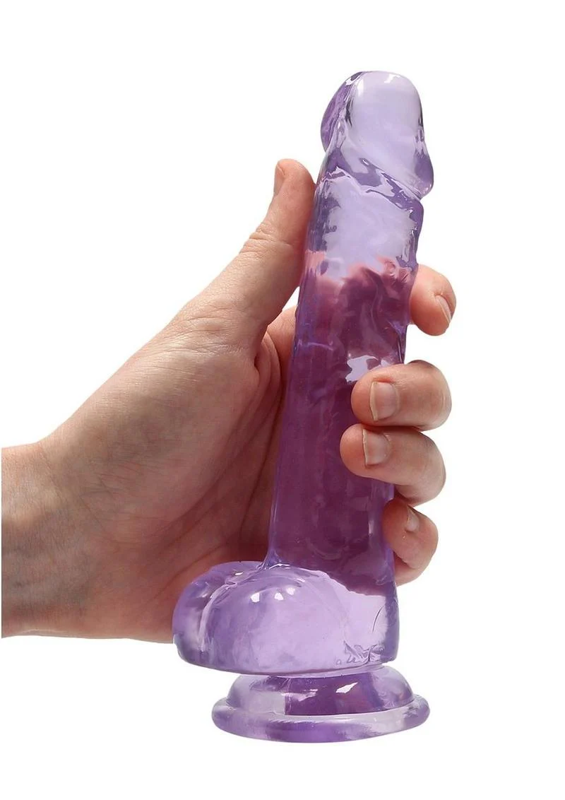 RealRock Crystal Clear Realistic Dildo - Image 28