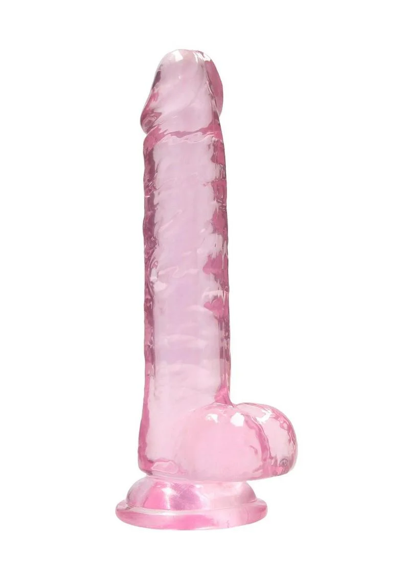 RealRock Crystal Clear Realistic Dildo - Image 29
