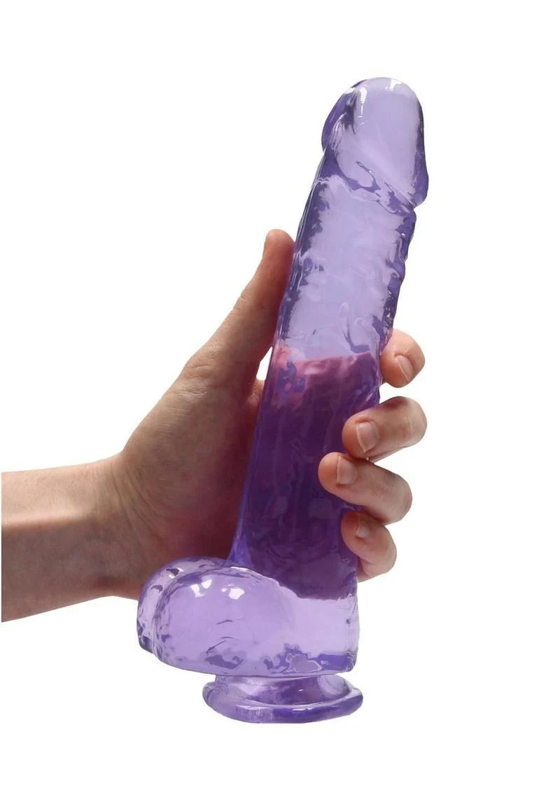 RealRock Crystal Clear Realistic Dildo - Image 3
