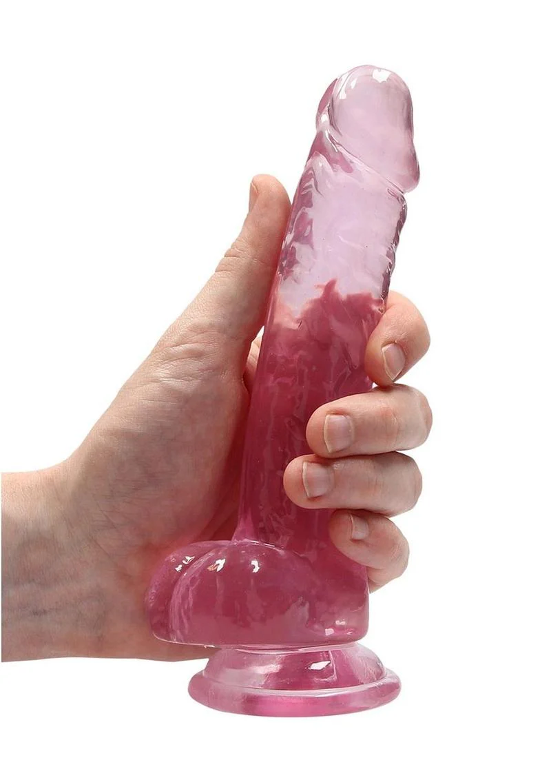 RealRock Crystal Clear Realistic Dildo - Image 32
