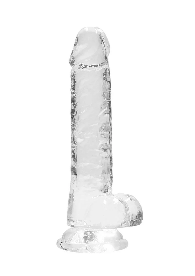 RealRock Crystal Clear Realistic Dildo - Image 33