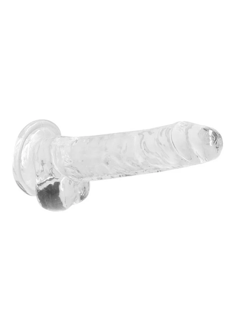 RealRock Crystal Clear Realistic Dildo - Image 35