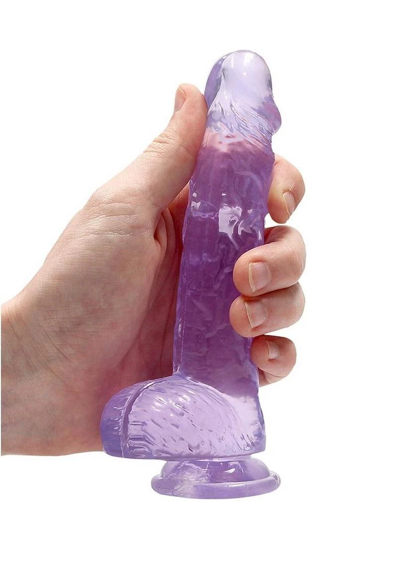RealRock Crystal Clear Realistic Dildo - Image 40