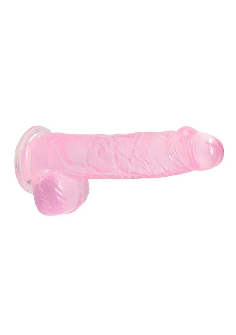 RealRock Crystal Clear Realistic Dildo - Image 43