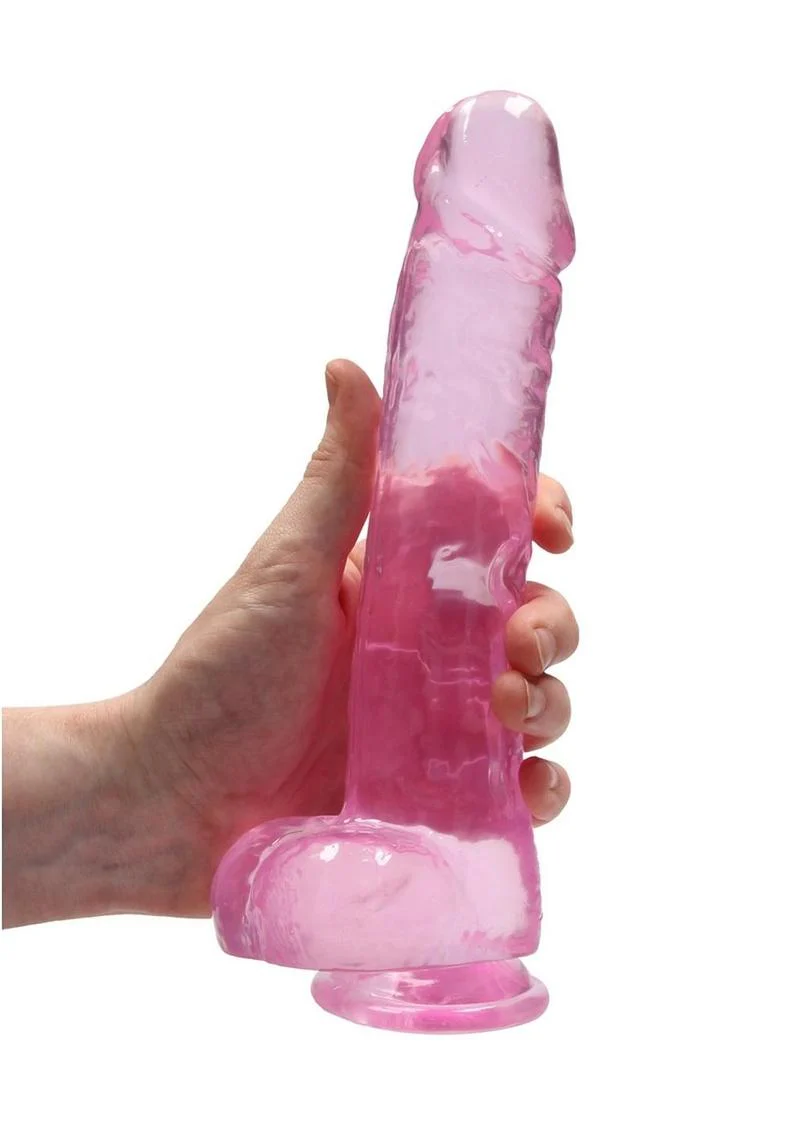 RealRock Crystal Clear Realistic Dildo - Image 8
