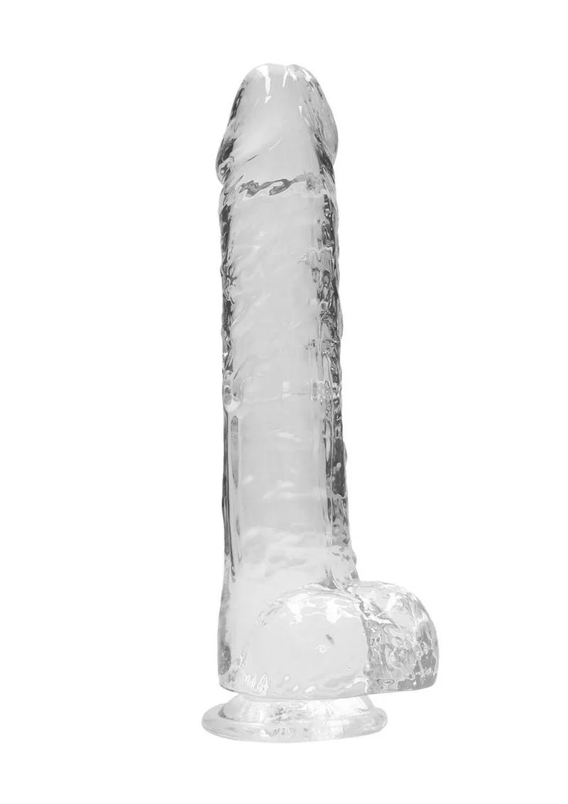 RealRock Crystal Clear Realistic Dildo - Image 9