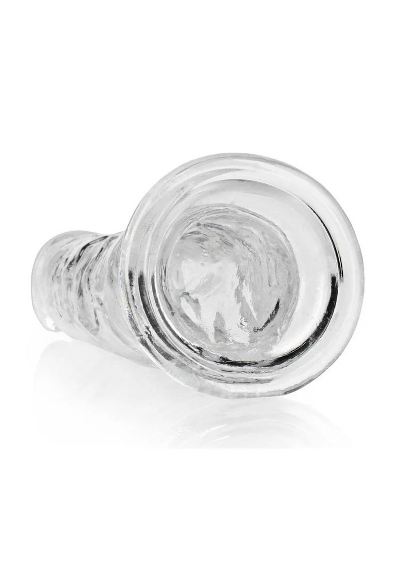 RealRock Crystal Clear Straight Dildo - Image 10