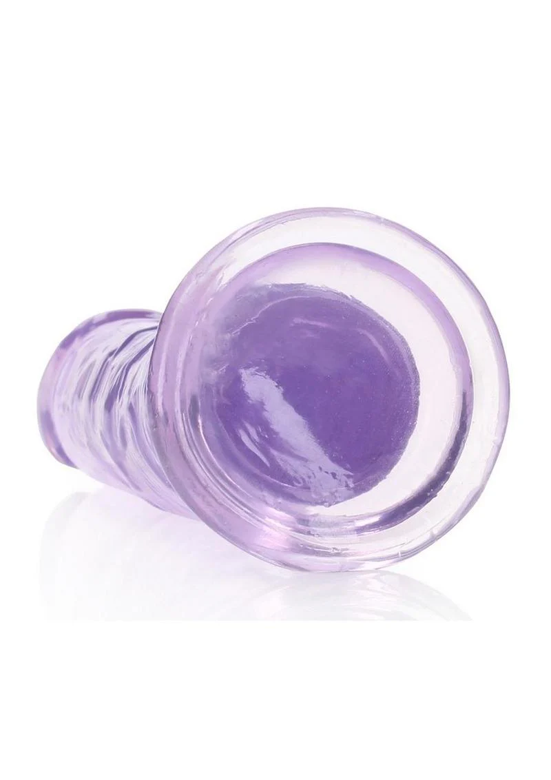 RealRock Crystal Clear Straight Dildo - Image 14